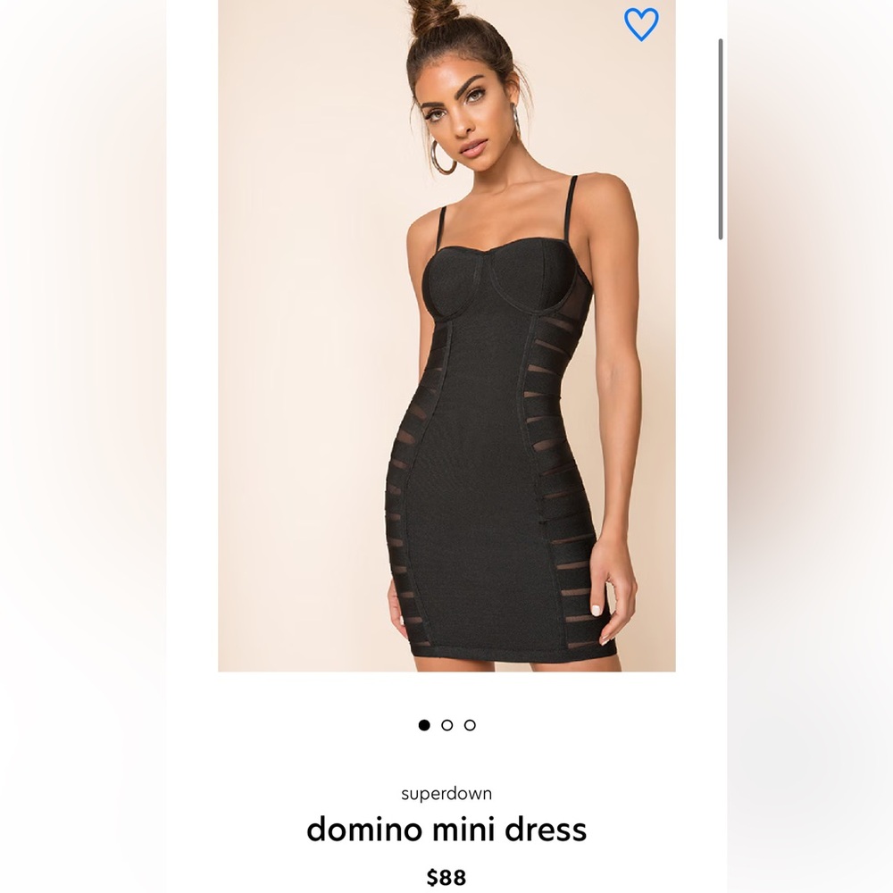 SUPERDOWN Domino Mini Dress